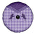 Aloha Hawaii Cowboys Paniolo Spare Tire Cover Violet Palaka - Polynesian Pride