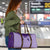 Aloha Hawaii Cowboys Paniolo Travel Bag Violet Palaka - Polynesian Pride