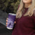 Aloha Hawaii Cowboys Paniolo Tumbler Cup Violet Palaka - Polynesian Pride