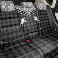 Aloha Hawaii Cowboys Paniolo Back Car Seat Cover Black Palaka - Polynesian Pride