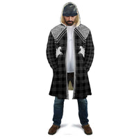 Aloha Hawaii Cowboys Paniolo Cloak Black Palaka - Polynesian Pride