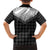 Aloha Hawaii Cowboys Paniolo Family Matching Summer Maxi Dress and Hawaiian Shirt Black Palaka - Polynesian Pride