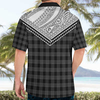 Aloha Hawaii Cowboys Paniolo Hawaiian Shirt Black Palaka - Polynesian Pride