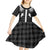 Aloha Hawaii Cowboys Paniolo Kid Short Sleeve Dress Black Palaka - Polynesian Pride