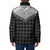 Aloha Hawaii Cowboys Paniolo Padded Jacket Black Palaka - Polynesian Pride