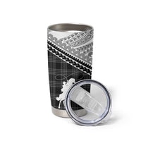 Aloha Hawaii Cowboys Paniolo Tumbler Cup Black Palaka - Polynesian Pride