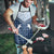 Aloha Hawaii Cowboys Paniolo Apron Navy Blue Palaka - Polynesian Pride