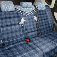 Aloha Hawaii Cowboys Paniolo Back Car Seat Cover Navy Blue Palaka - Polynesian Pride