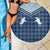 Aloha Hawaii Cowboys Paniolo Beach Blanket Navy Blue Palaka - Polynesian Pride