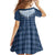 Aloha Hawaii Cowboys Paniolo Family Matching Mermaid Dress and Hawaiian Shirt Navy Blue Palaka - Polynesian Pride