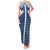 Aloha Hawaii Cowboys Paniolo Family Matching Tank Maxi Dress and Hawaiian Shirt Navy Blue Palaka - Polynesian Pride