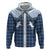 Aloha Hawaii Cowboys Paniolo Hoodie Navy Blue Palaka - Polynesian Pride