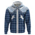 Aloha Hawaii Cowboys Paniolo Hoodie Navy Blue Palaka - Polynesian Pride