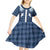 Aloha Hawaii Cowboys Paniolo Kid Short Sleeve Dress Navy Blue Palaka - Polynesian Pride