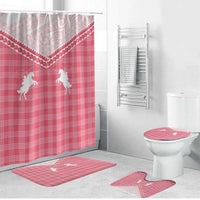 Aloha Hawaii Cowboys Paniolo Bathroom Set Rose Palaka - Polynesian Pride