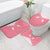 Aloha Hawaii Cowboys Paniolo Bathroom Set Rose Palaka - Polynesian Pride