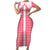 Aloha Hawaii Cowboys Paniolo Family Matching Short Sleeve Bodycon Dress and Hawaiian Shirt Rose Palaka - Polynesian Pride