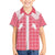 Aloha Hawaii Cowboys Paniolo Family Matching Short Sleeve Bodycon Dress and Hawaiian Shirt Rose Palaka - Polynesian Pride