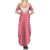 Aloha Hawaii Cowboys Paniolo Family Matching Summer Maxi Dress and Hawaiian Shirt Rose Palaka - Polynesian Pride