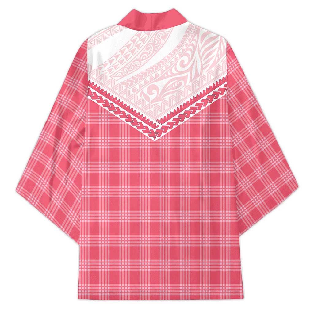 Aloha Hawaii Cowboys Paniolo Kimono Rose Palaka - Polynesian Pride