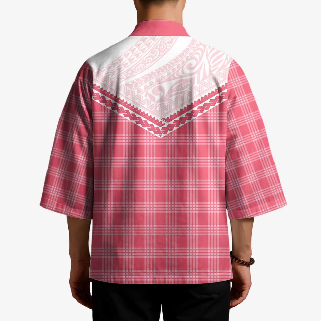Aloha Hawaii Cowboys Paniolo Kimono Rose Palaka - Polynesian Pride