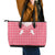 Aloha Hawaii Cowboys Paniolo Leather Tote Bag Rose Palaka - Polynesian Pride