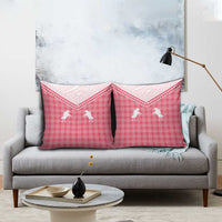 Aloha Hawaii Cowboys Paniolo Pillow Cover Rose Palaka - Polynesian Pride