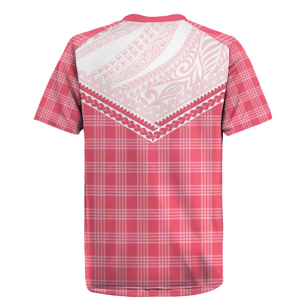 Aloha Hawaii Cowboys Paniolo Rugby Jersey Rose Palaka - Polynesian Pride