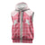 Aloha Hawaii Cowboys Paniolo Sleeveless Zip Hoodie Rose Palaka - Polynesian Pride