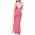 Aloha Hawaii Cowboys Paniolo Tank Maxi Dress Rose Palaka - Polynesian Pride