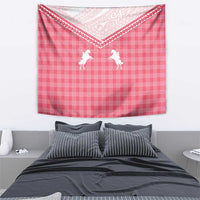 Aloha Hawaii Cowboys Paniolo Tapestry Rose Palaka - Polynesian Pride