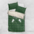 Aloha Hawaii Cowboys Paniolo Bedding Set Forest Green Palaka - Polynesian Pride