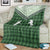 Aloha Hawaii Cowboys Paniolo Blanket Forest Green Palaka - Polynesian Pride