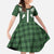 Aloha Hawaii Cowboys Paniolo Family Matching Mermaid Dress and Hawaiian Shirt Forest Green Palaka - Polynesian Pride