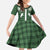 Aloha Hawaii Cowboys Paniolo Kid Short Sleeve Dress Forest Green Palaka - Polynesian Pride