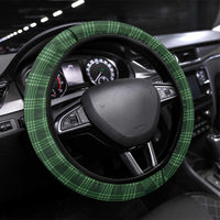 Aloha Hawaii Cowboys Paniolo Steering Wheel Cover Forest Green Palaka - Polynesian Pride