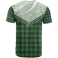 Aloha Hawaii Cowboys Paniolo T Shirt Forest Green Palaka - Polynesian Pride