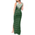 Aloha Hawaii Cowboys Paniolo Tank Maxi Dress Forest Green Palaka - Polynesian Pride
