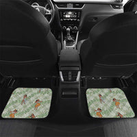 Mint Palaka Hula Girls Seamless Hawaii Aloha Car Mats - Polynesian Pride