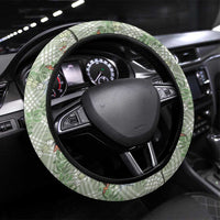 Mint Palaka Hula Girls Seamless Hawaii Aloha Steering Wheel Cover - Polynesian Pride