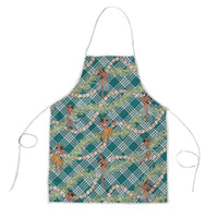 Teal Palaka Hula Girls Seamless Hawaii Aloha Apron LT7 Teal - Polynesian Pride