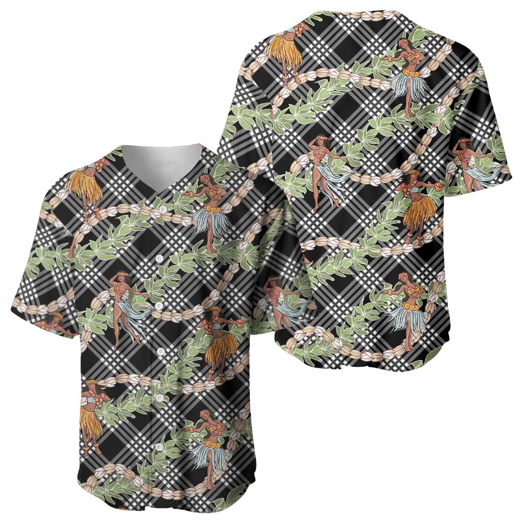 Sable Palaka Hula Girls Seamless Hawaii Aloha Baseball Jersey LT7 - Polynesian Pride