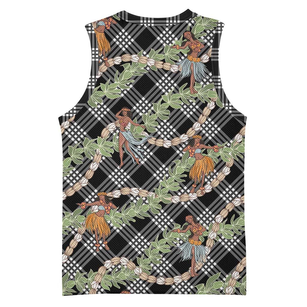 Sable Palaka Hula Girls Seamless Hawaii Aloha Basketball Jersey - Polynesian Pride