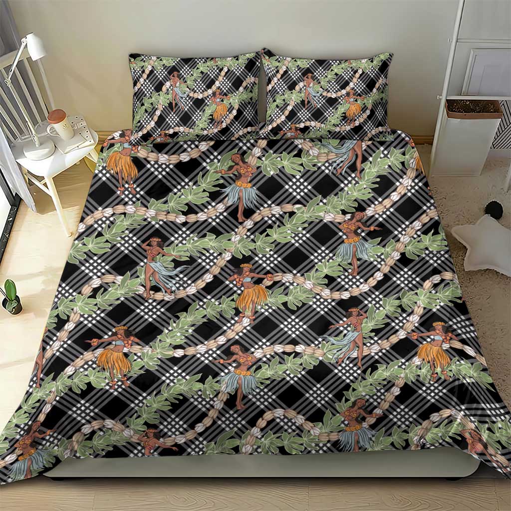 Sable Palaka Hula Girls Seamless Hawaii Aloha Bedding Set - Polynesian Pride