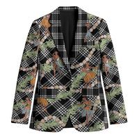 Sable Palaka Hula Girls Seamless Hawaii Aloha Blazer - Polynesian Pride