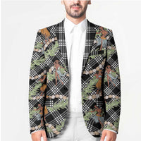 Sable Palaka Hula Girls Seamless Hawaii Aloha Blazer - Polynesian Pride