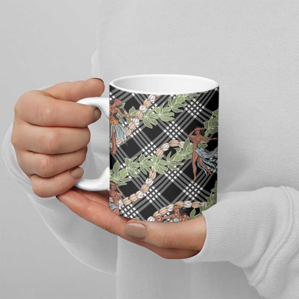 Sable Palaka Hula Girls Seamless Hawaii Aloha Ceramic Mug - Polynesian Pride