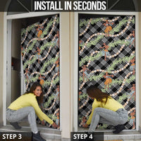 Sable Palaka Hula Girls Seamless Hawaii Aloha Door Cover - Polynesian Pride