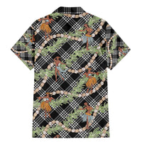 Sable Palaka Hula Girls Seamless Hawaii Aloha Family Matching Mermaid Dress and Hawaiian Shirt - Polynesian Pride