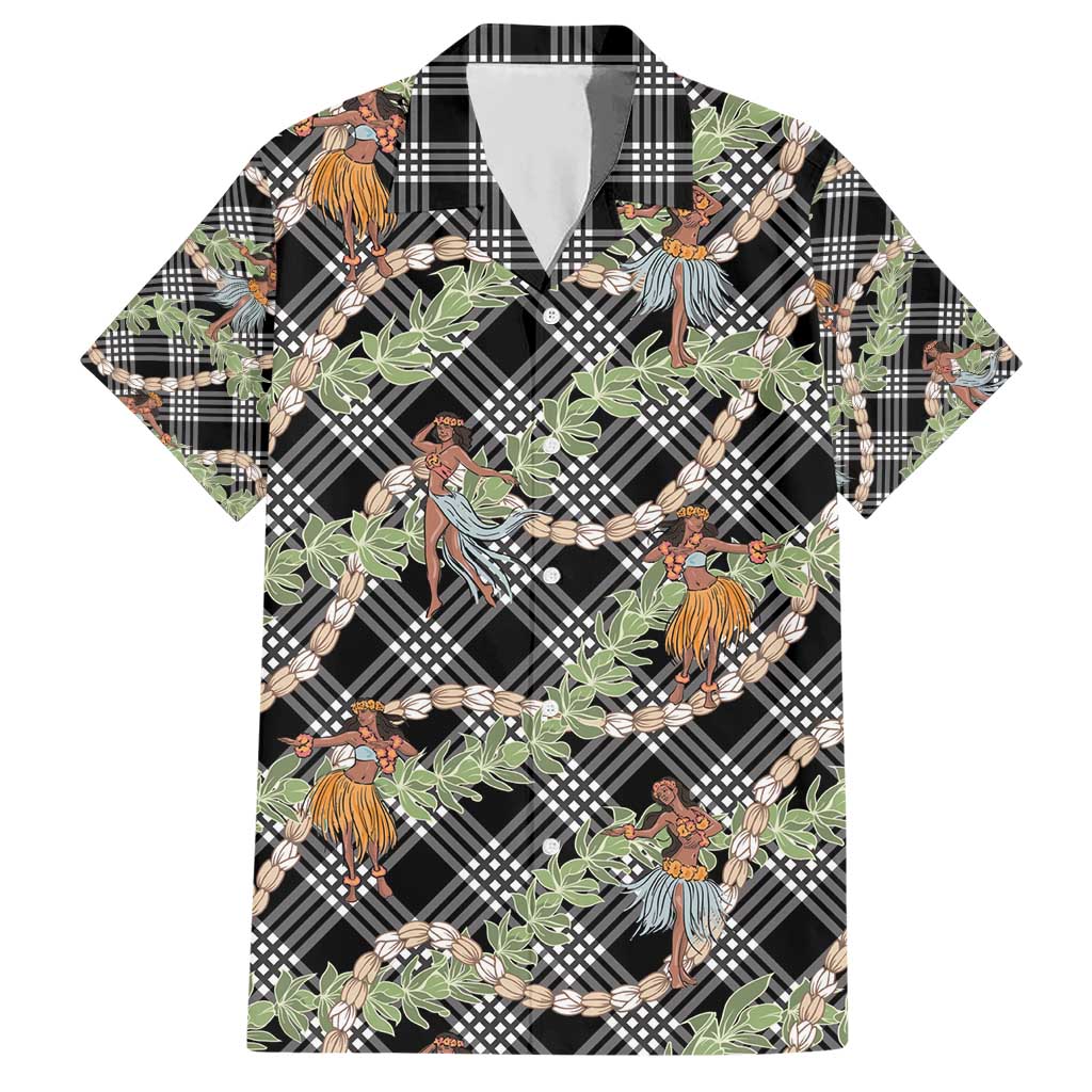 Sable Palaka Hula Girls Seamless Hawaii Aloha Hawaiian Shirt - Polynesian Pride